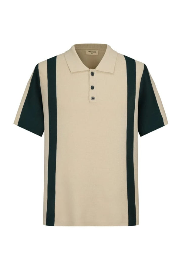 The forest polo green/ beige